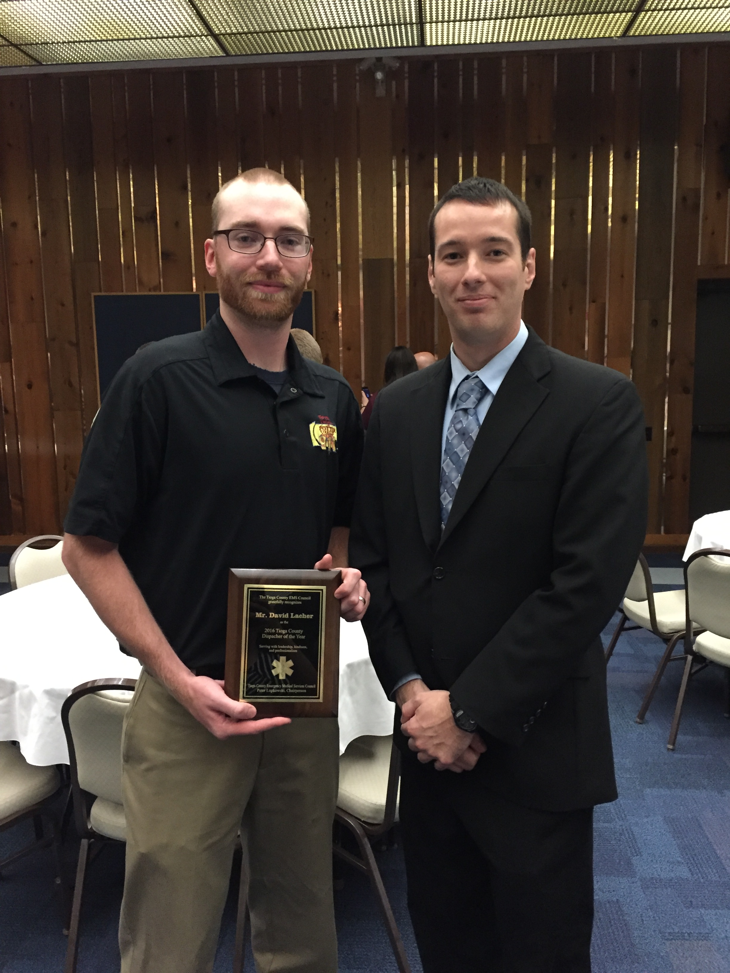 David Lacher with Benton Best